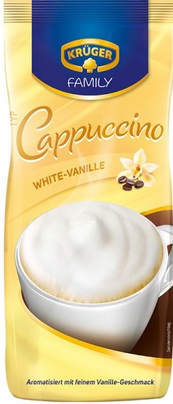 Kruger White Vanilla Cappuccino, 500 g