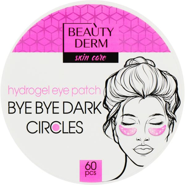 Beautyderm Bye Bye Dark Circles Pink Hydrogel Eye Patches, 60 pcs - Image 2