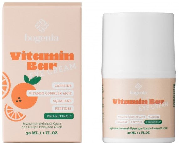 Bogenia Vitamin Bar Multivitamin Eye Cream, 30 mL