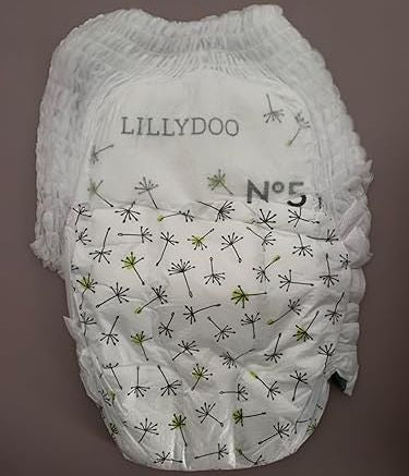 Lillydoo Size 5 Manufacturing Defect Baby Pull-Up Diaper Pants, 32 pcs - Image 2