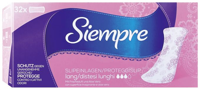 Siempre Panty Liners, 32 pcs