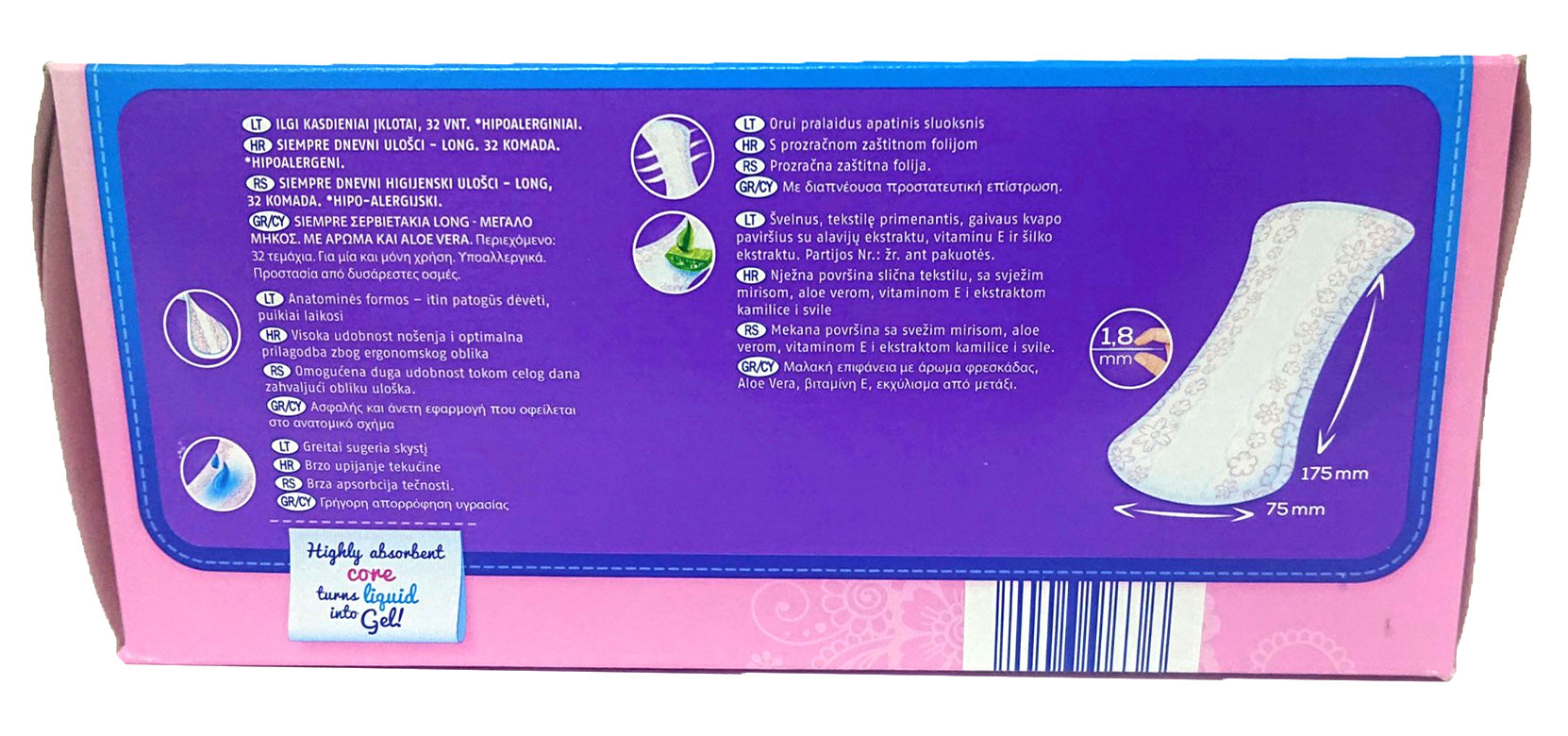 Siempre Panty Liners, 32 pcs - Image 3