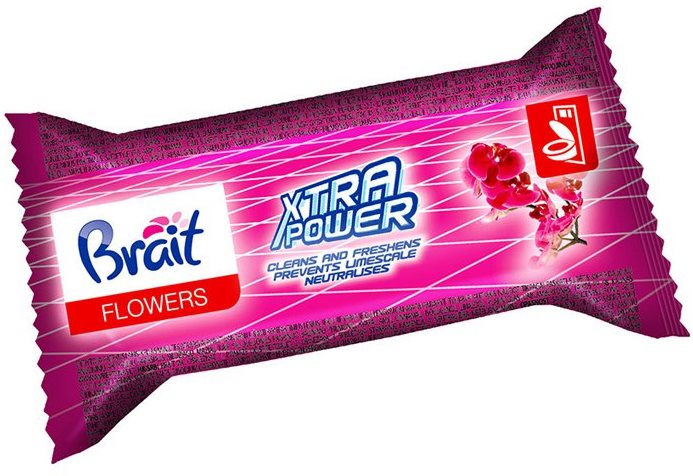Brait Flowers Toilet Block Refill, 40 g