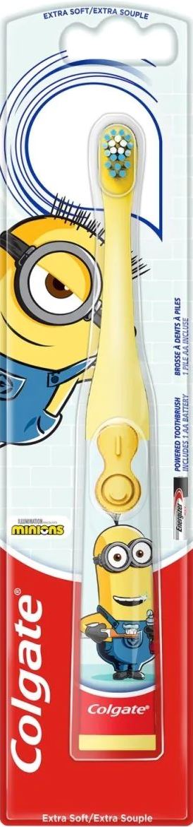 Colgate Minions Battery-Powered Kids Electric Toothbrush