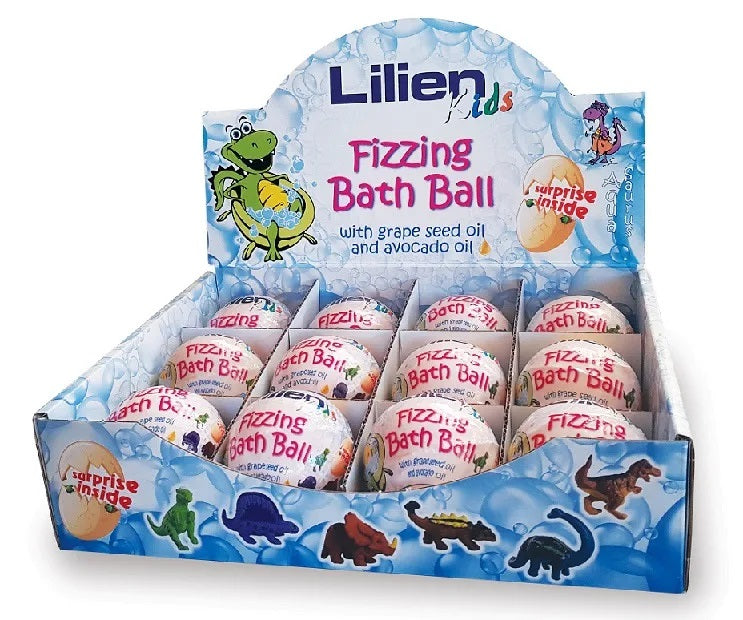 Lilien Kids Fizzing Bath Ball with Surprise, 140 g - Image 3