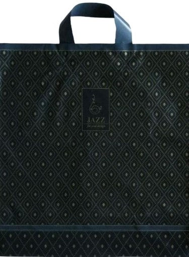 Black Matte Bag, 38 x 41 cm