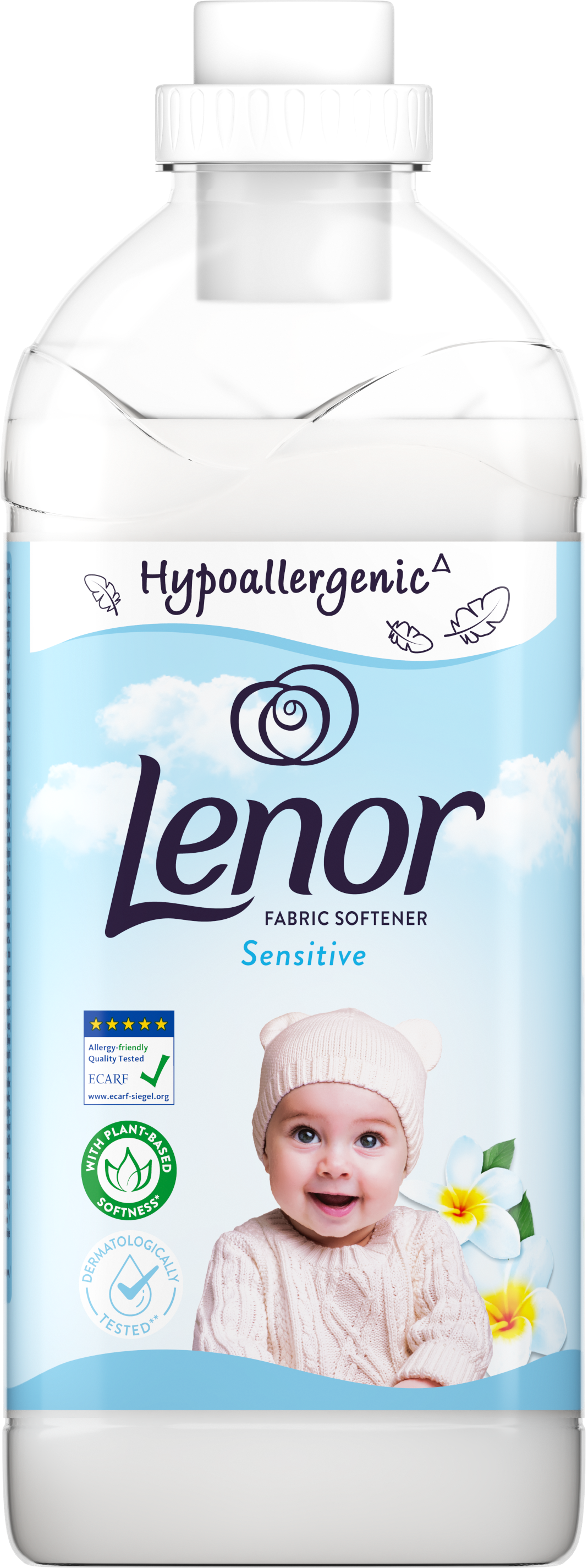 Lenor Sensitive Fabric Softener, 1.6 L