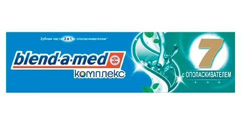 Blend-a-med 2-in-1 Complex 7 Toothpaste with Mouthwash, 50 mL
