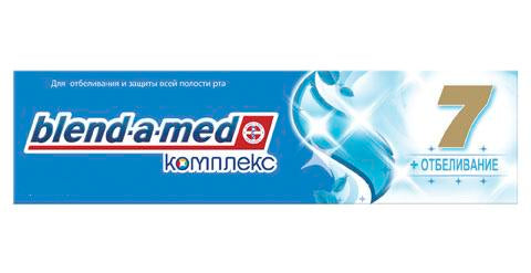 Blend-a-med "Complex 7 Whitening" Toothpaste, 50 mL