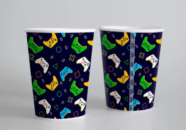 Gamer Paper Cups, 250 mL, 10 pcs - Image 2