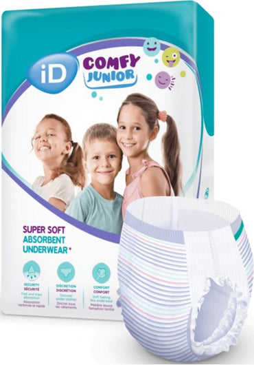 iD Comfy Junior Size 5 Pull-Up Diaper Pants, 17-27 kg, 14 pcs - Image 2