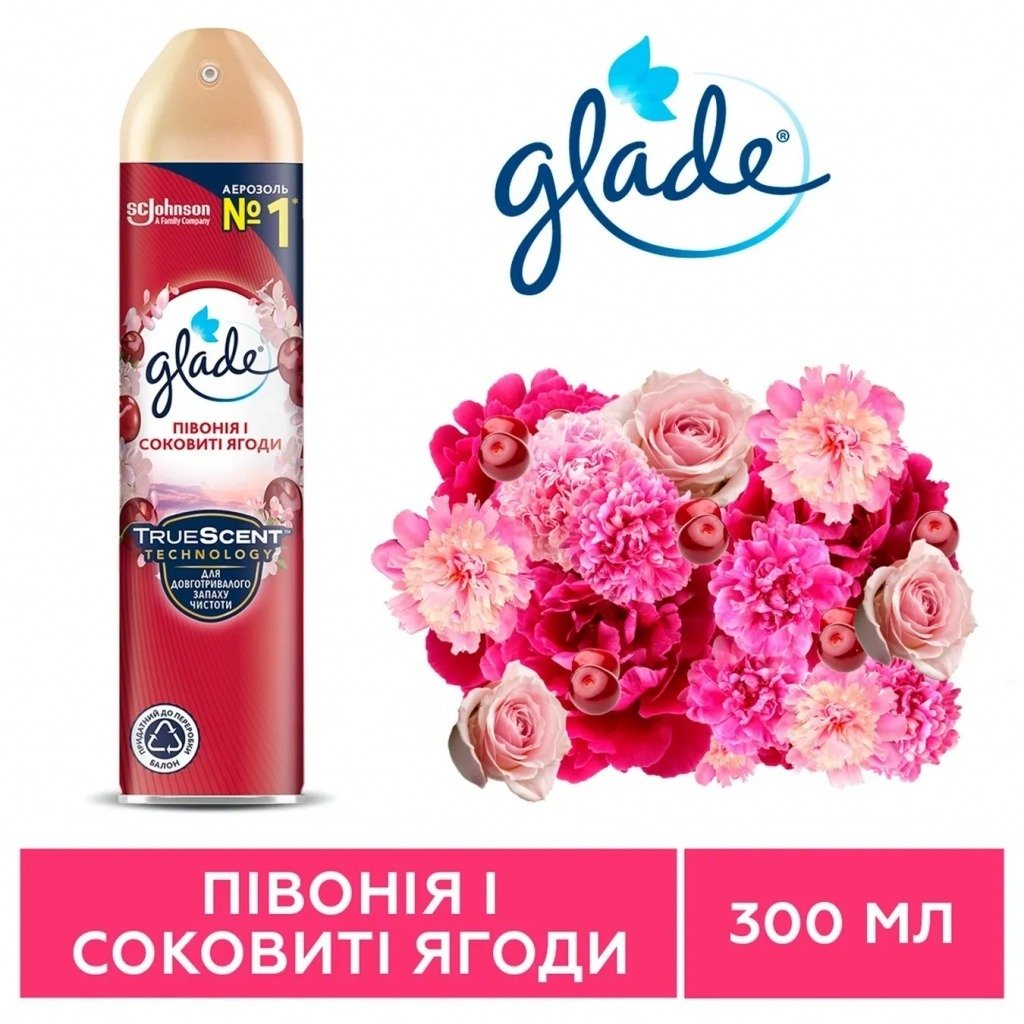 Glade Peony & Juicy Berries Air Freshener, 300 mL - Image 3
