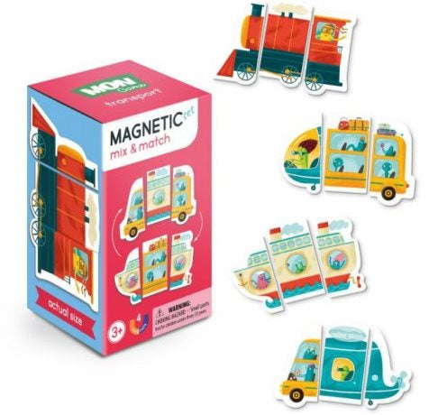Dodo 200218 Transport Magnetic Board Game