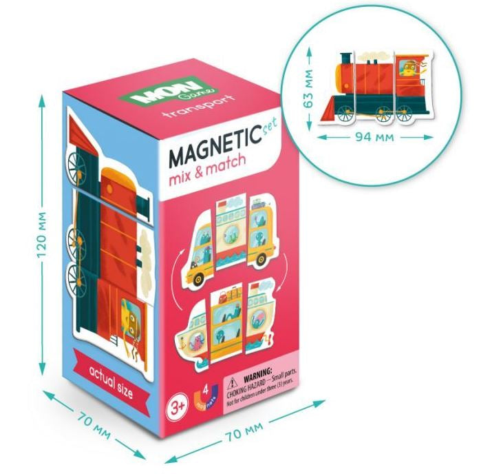 Dodo 200218 Transport Magnetic Board Game - Image 2