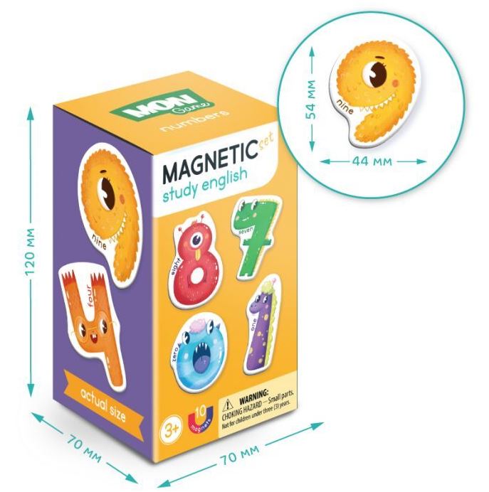 Dodo 200204 Numbers Magnetic Board Game - Image 2