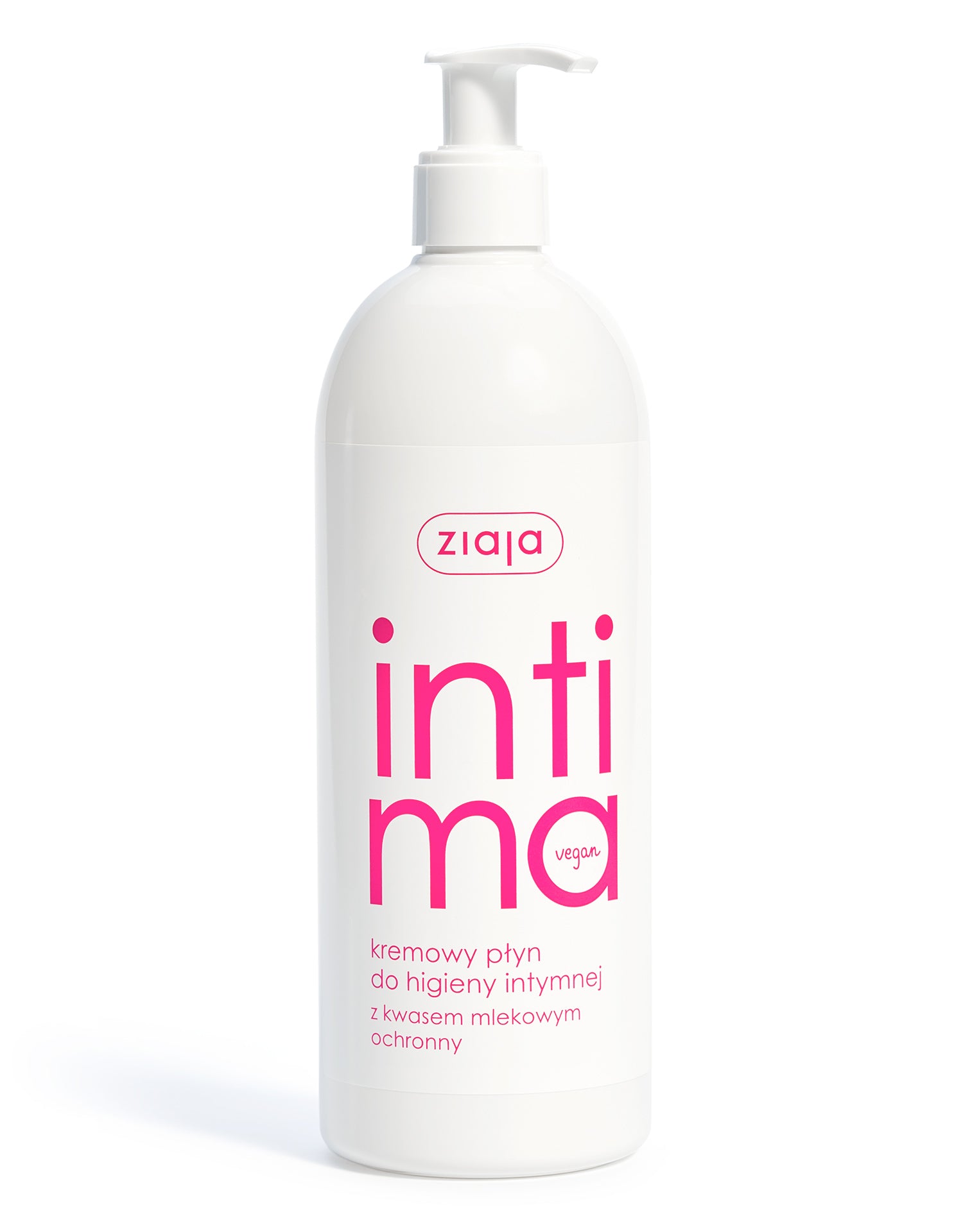 Ziaja Lactic Acid Intimate Wash Cream Gel with Pump, 500 mL