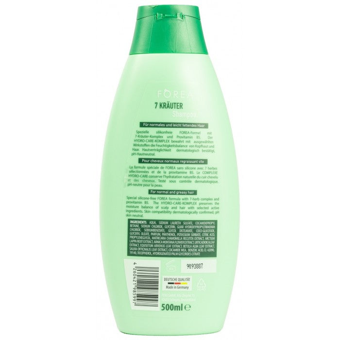 Forea 7 Herbs Shampoo, 500 mL - Image 2