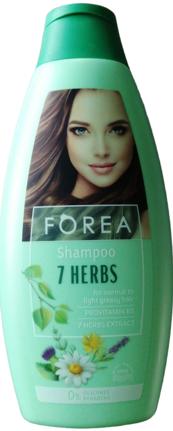 Forea 7 Herbs Shampoo, 500 mL - Image 4