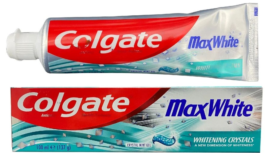 Colgate Max White White Crystals Toothpaste, 100 mL - Image 3