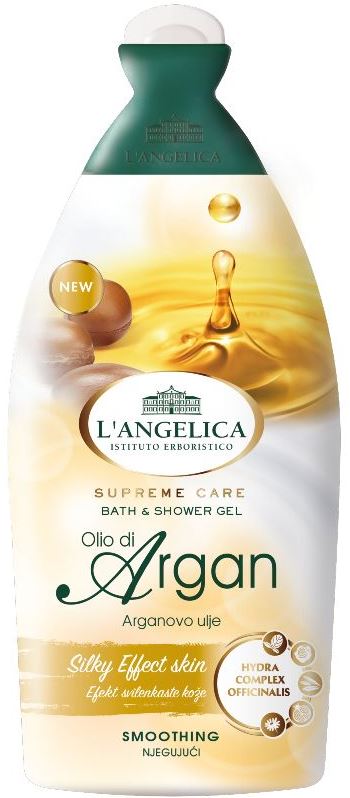 L'Angelica Argan Oil Shower Gel, 500 mL