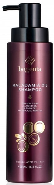 Bogenia Macadamia Oil Professional Hair Shampoo, 400 mL