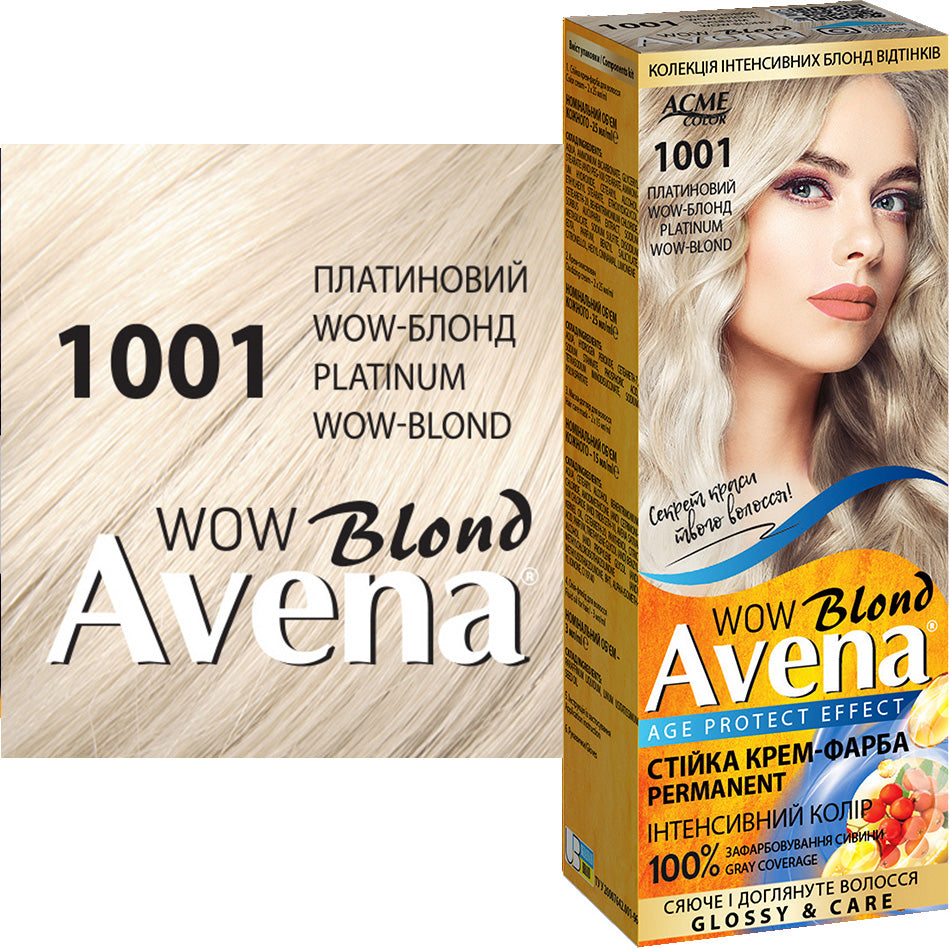 Acme Color Avena 1001 Platinum Blonde Hair Color - Image 2