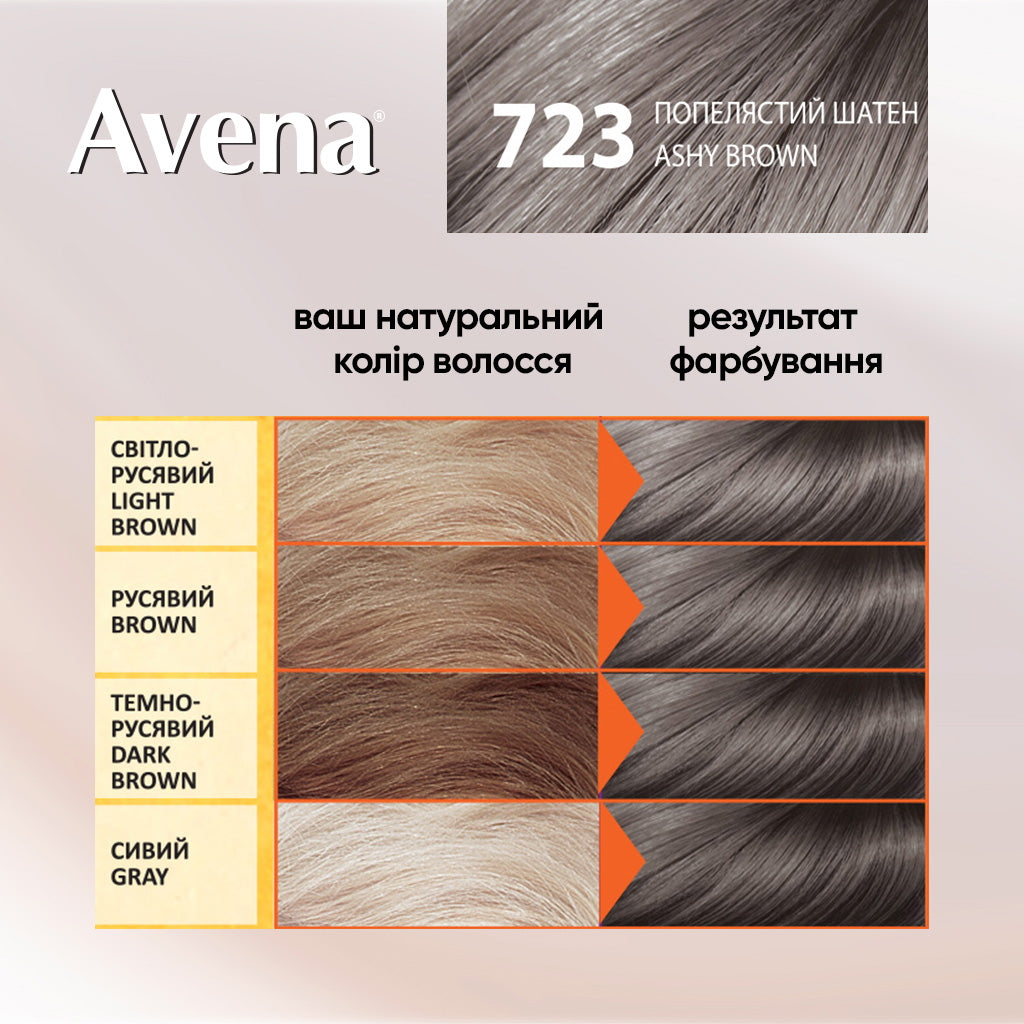 Acme Color Avena 723 Ash Brown Hair Color - Image 3