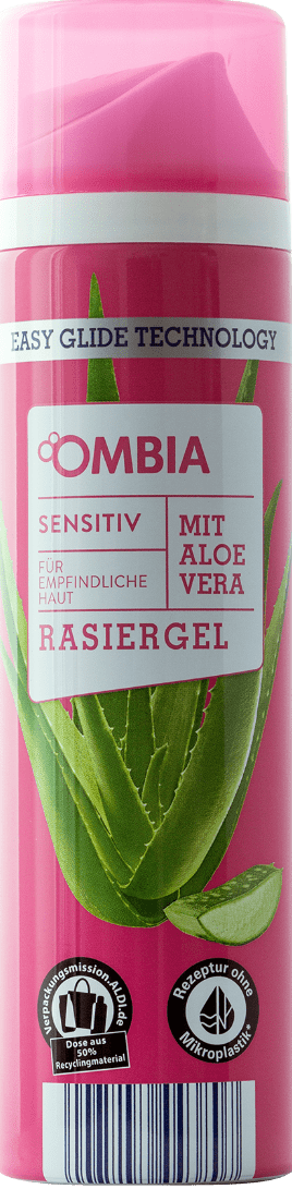 Ombia Sensitive Aloe Vera Women's Shaving Gel, 200 mL