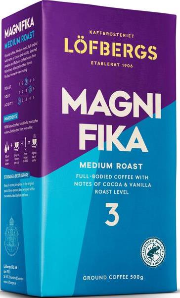 Lofbergs Magnifika Ground Coffee, 500 g