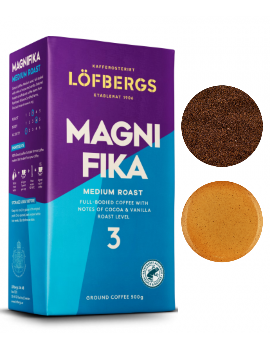 Lofbergs Magnifika Ground Coffee, 500 g - Image 2