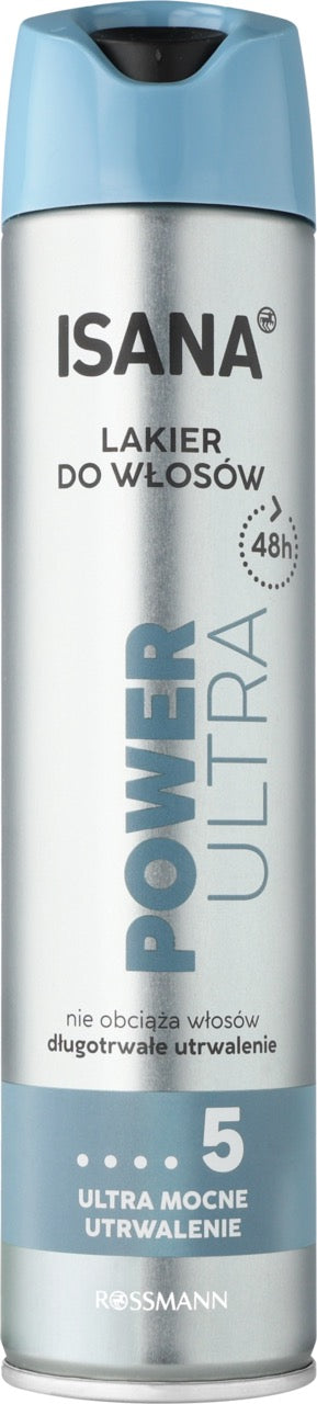 Isana Hair Spray Power Ultra Hold 5, 250 mL