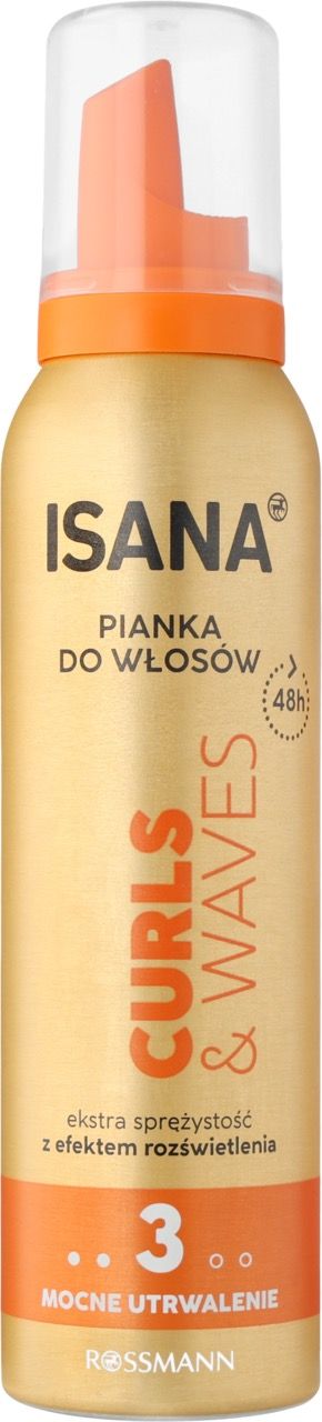 Isana Hair Mousse Curls & Waves 3, 150 mL
