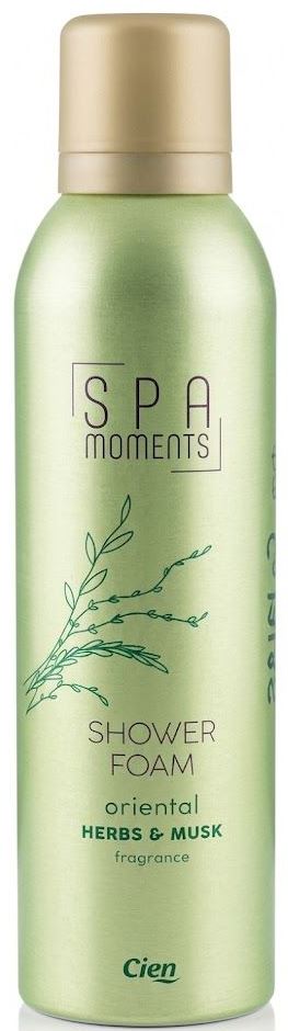 Cien Parfumovana pinka dlia dushu Spa Moments Herbs & Musk, 200 mL