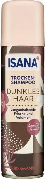 Isana Dry Shampoo for Dark Hair, 200 mL
