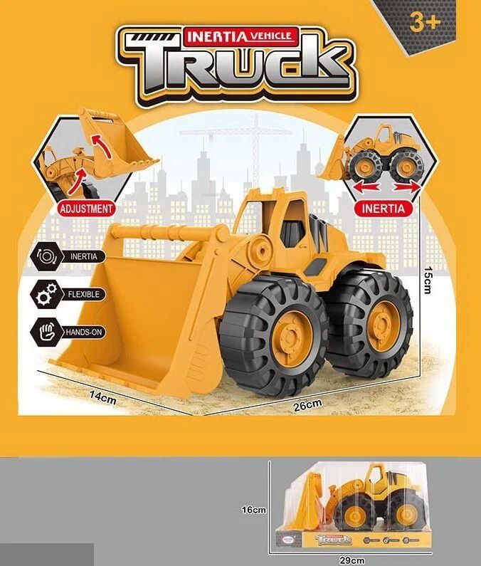 Truck 9976 Friction-Powered Tractor