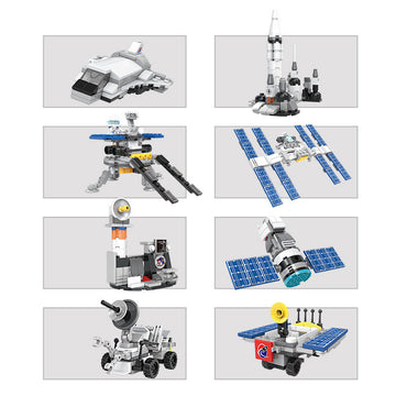 Cogo 3065 3-in-1 Space Vehicles Building Set - Image 2