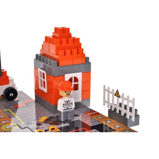 Blocks&Steps QB300-003 3-in-1 Construction Site Building Set, 94 pcs - Image 3