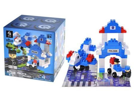 Blocks&Steps QB300-002 3-in-1 Police Patrol Building Set, 94 pcs - Image 2