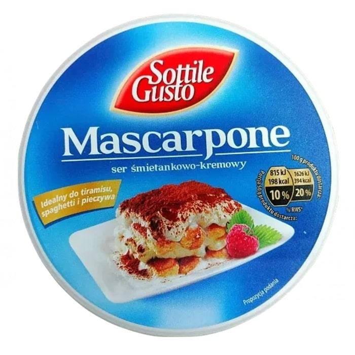 Sottile Gusto Mascarpone Cheese, 250 g