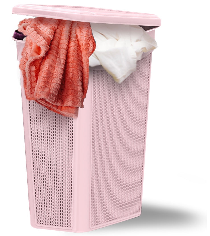 Ucsan Plastik M-175 Laundry Basket, 46 x 29 x 55 cm, 43 L - Image 3