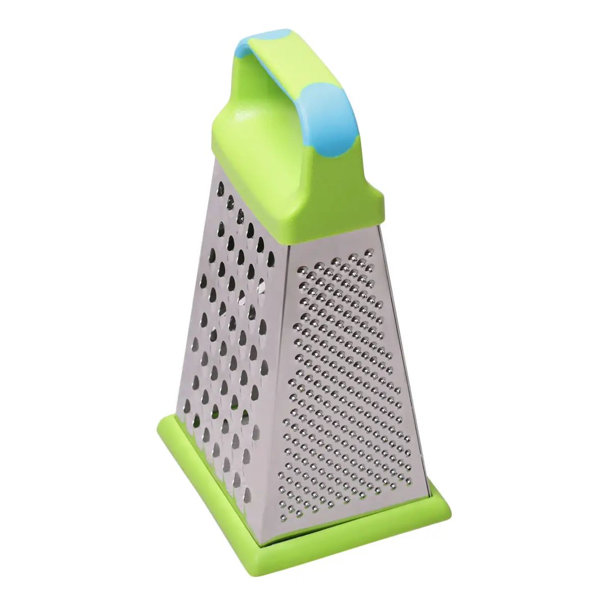 Kamille KM7200 Four-Sided Kitchen Grater with Plastic Handle, 22 cm - Image 3