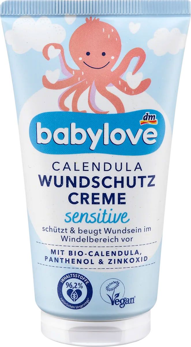 Babylove Calendula Sensitive Diaper Rash Cream, 75 mL