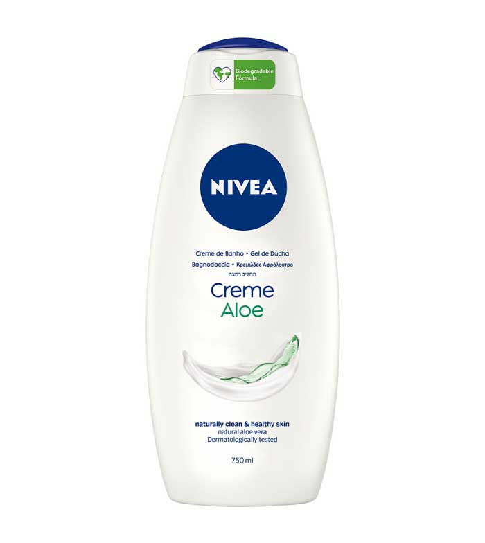 Nivea Creme Aloe Shower Gel, 750 mL