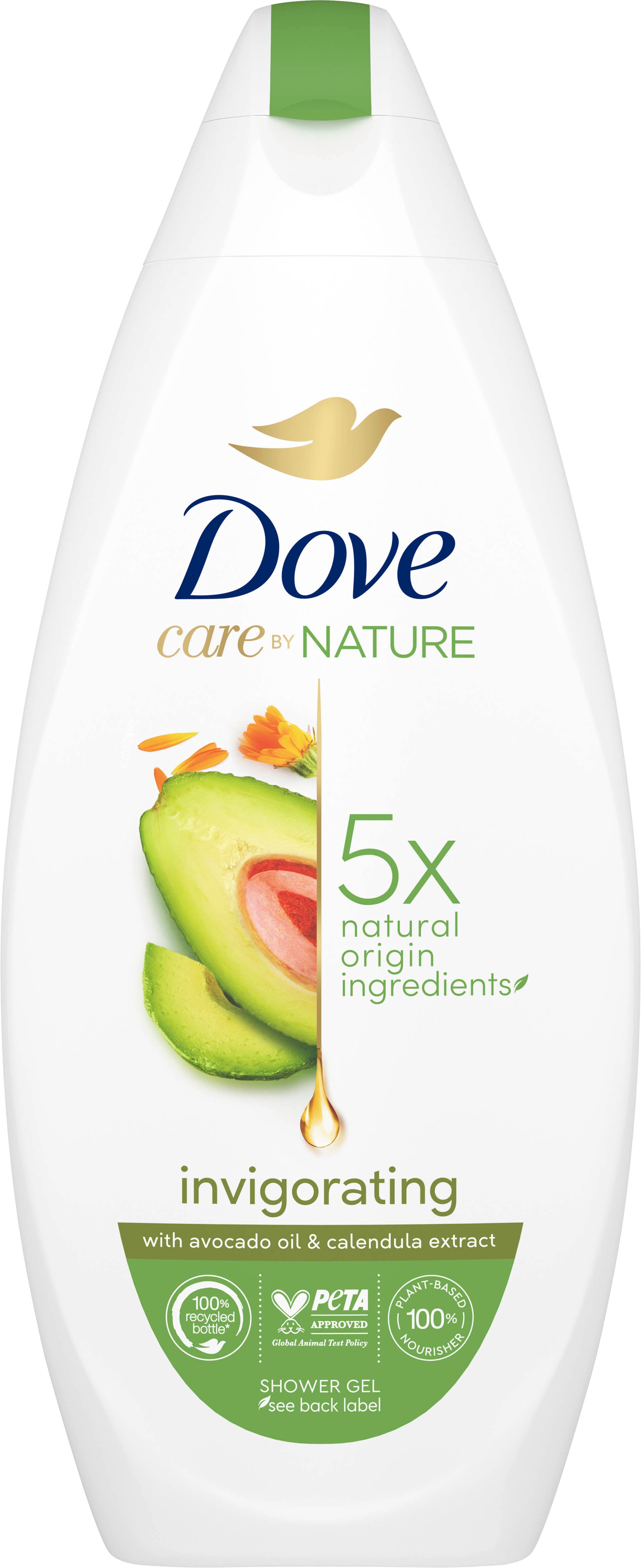 Dove Invigorating Shower Gel, 225 mL