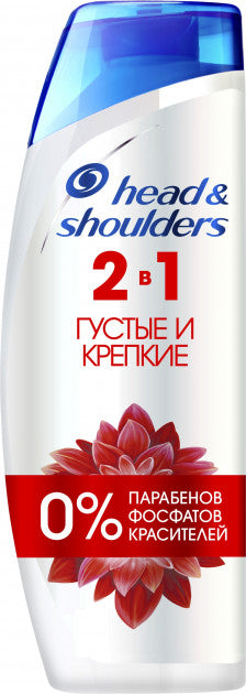 Head & Shoulders Thick & Strong Anti-Dandruff 2-in-1 Shampoo & Conditioner, 400 mL