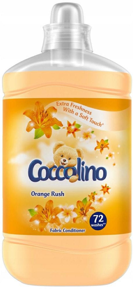 Coccolino Orange Rush Fabric Softener, 1800 mL
