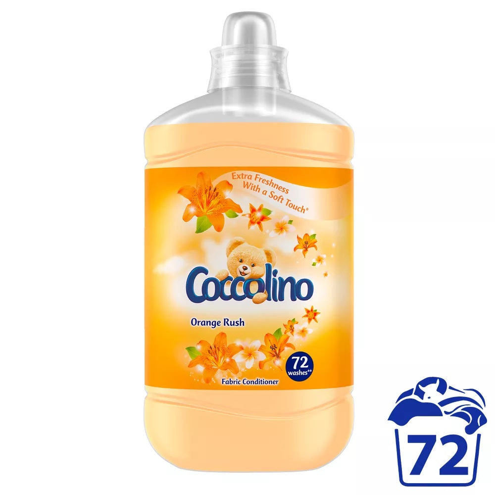 Coccolino Orange Rush Fabric Softener, 1800 mL - Image 2