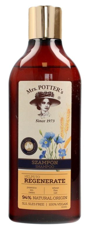 Mrs. Potter's Regenerate Shampoo, 390 mL