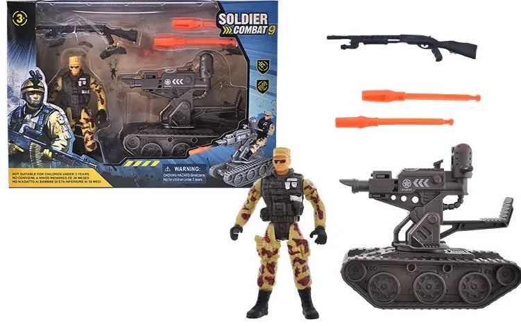 Military Tank Play Set 81-42D in Box