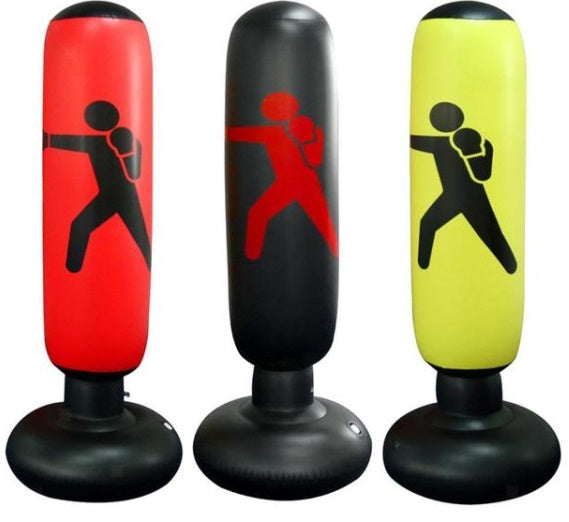 Inflatable Standing Punching Bag with Base, 160 cm, Assorted